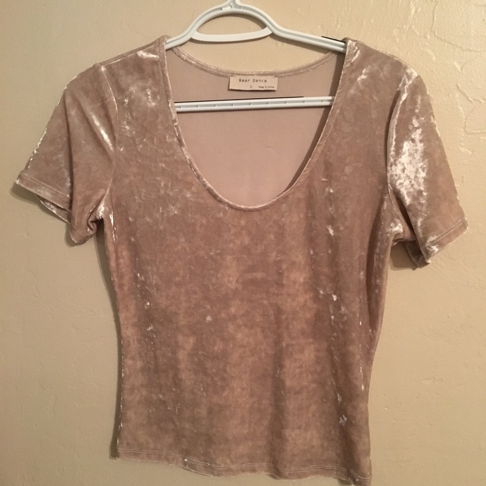 Forever 21 velvet top